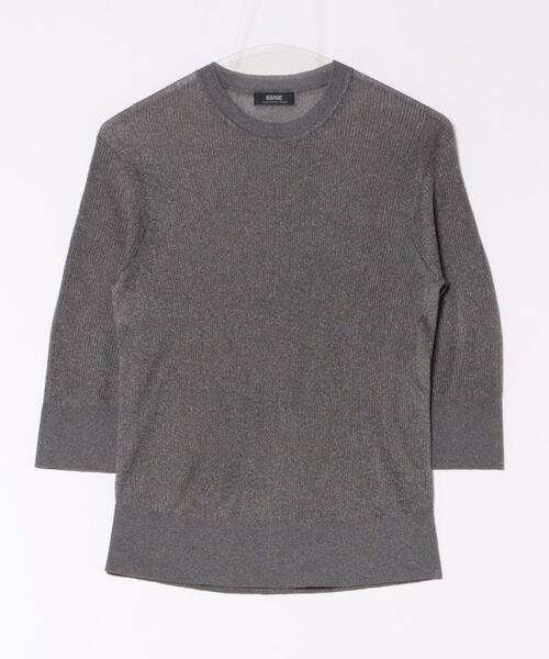 「journal standard L'essage」 7分袖ニット FREE グレー レディース
