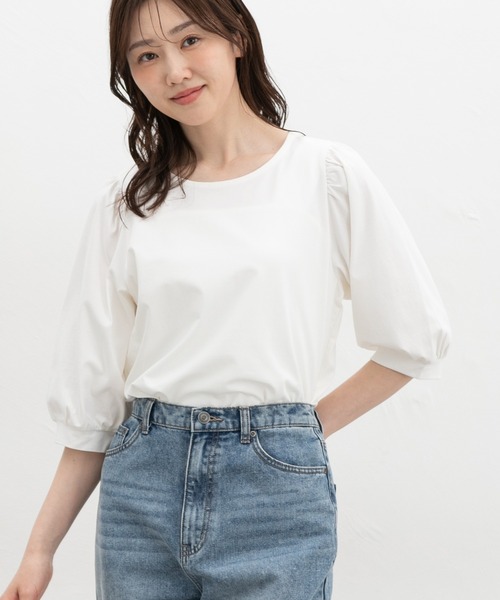 Honeys（ハニーズ） tシャツ 「ハニさら・接触冷感・UVカット