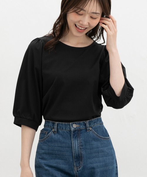 Honeys（ハニーズ） tシャツ 「ハニさら・接触冷感・UVカット