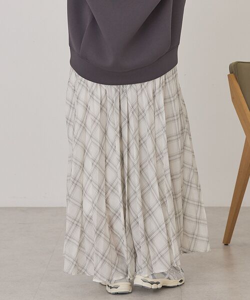【新品タグ付】Ameri VINTAGE MY DEAR シアープリーツスカート AMERICAN HOLIC（アメリカンホリック） ロング スカート 「選べる丈