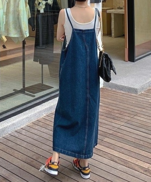 「NANEA」 デニムスカート LARGE ブルー レディース_画像5