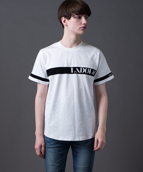 「BUFFALO BOBS」 半袖Tシャツ 2-3 グレイッシュベージュ メンズ_画像3