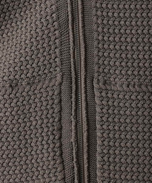 「MICHEL KLEIN HOMME 」 ニットカーディガン MEDIUM ブラック メンズ_画像7