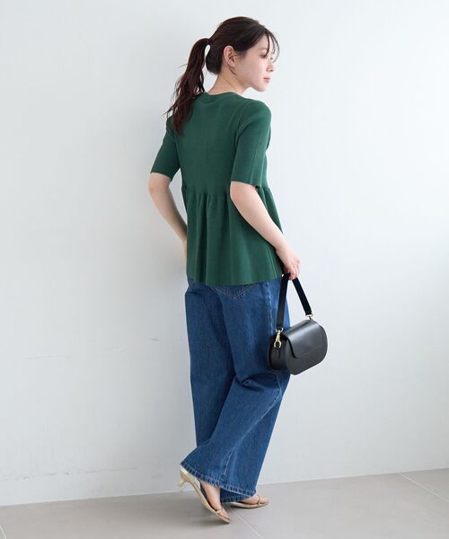 ニット セーター TORRAZZO DONNA別注フレアラインリブニット レディースの画像
