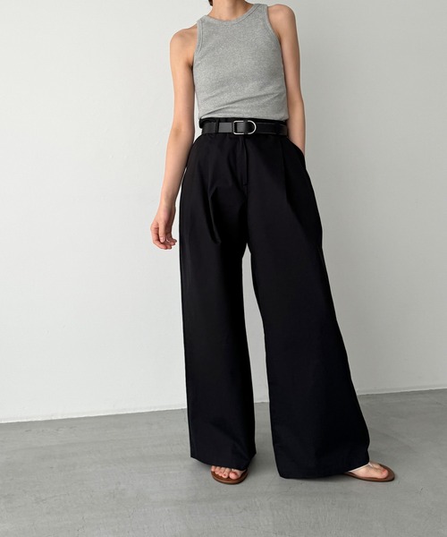 「CANAL JEAN」 「El mar」ノースリーブトップス ONE SIZE ホワイト レディース_画像6