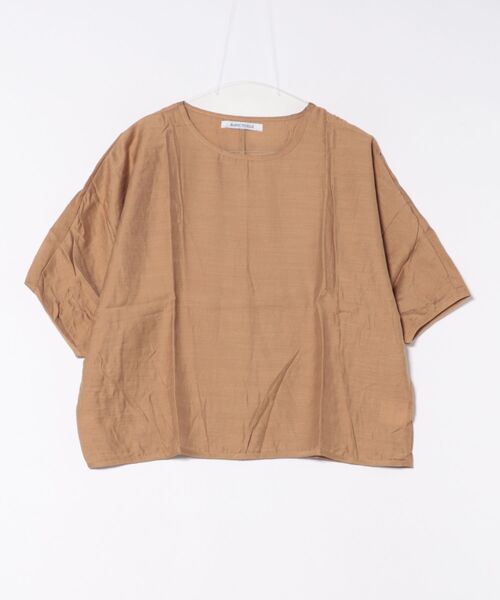 「BLANC FICELLE」 7分袖ブラウス X-LARGE ベージュ レディース_画像8