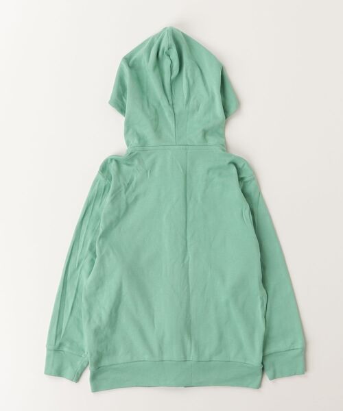 「PETIT BATEAU」 「KIDS」ジップアップパーカー 110 グリーン キッズ_画像2
