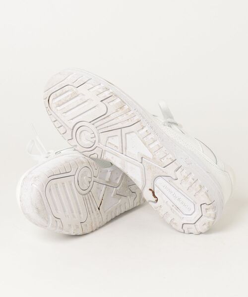 「New Balance」 ローカットスニーカー 24.5cm ホワイト メンズ_画像3