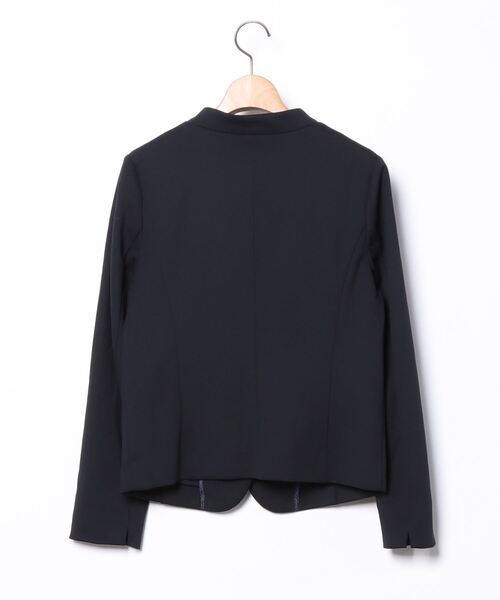 「TITE IN THE STORE」 ノーカラージャケット 38 ブラック レディース_画像7