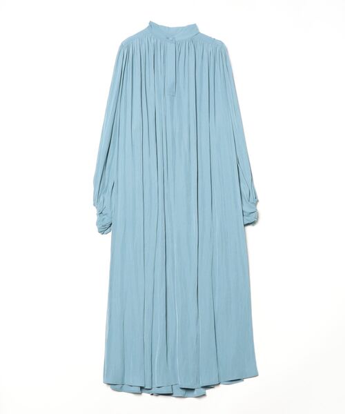 「ships little black」 長袖ワンピース ONE SIZE ブルー レディース_画像2