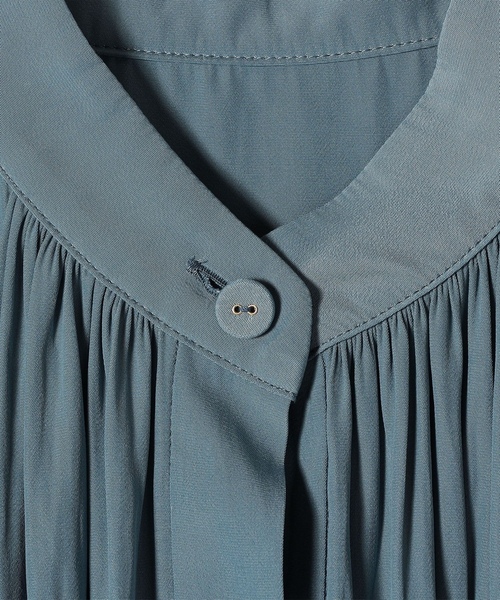 「ships little black」 長袖ワンピース ONE SIZE ブルー レディース_画像7