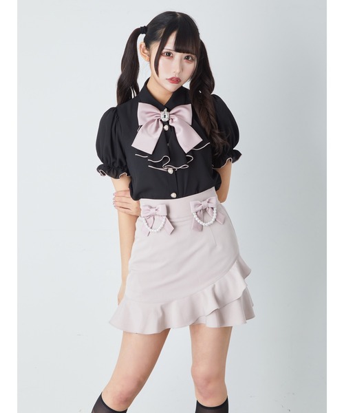「Ank Rouge」 キュロット M ピンク レディース_画像4