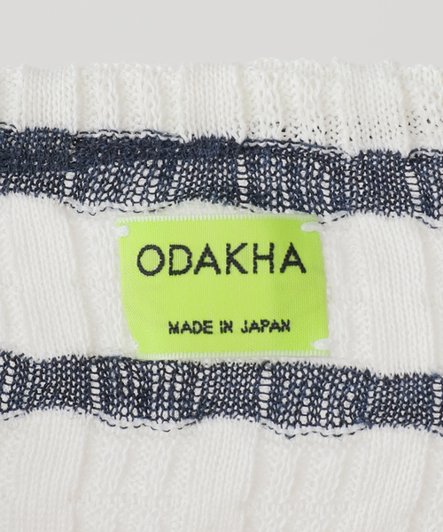 ワンピース 「ODAKHA / オダカ」asymmetry striped seemles dress | ODAKHA | 17