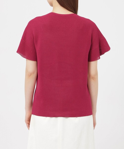 tシャツ 半袖 「WEB・一部店舗限定/ウォッシャブル」ペーパーホールガーメント　プルオーバー レディース | PAUL STUART | 11