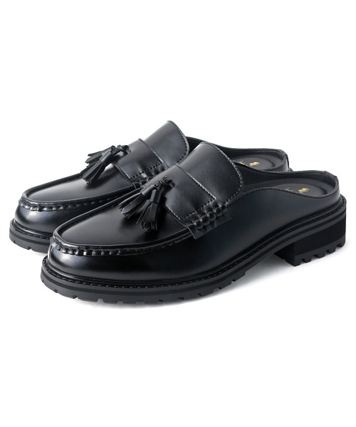 「London Shoe Make」 ローファー M ブラック メンズ_画像9