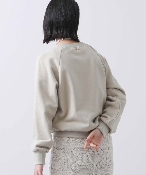 「Gready Brilliant」 スウェットカットソー 38 ベージュ レディース_画像3