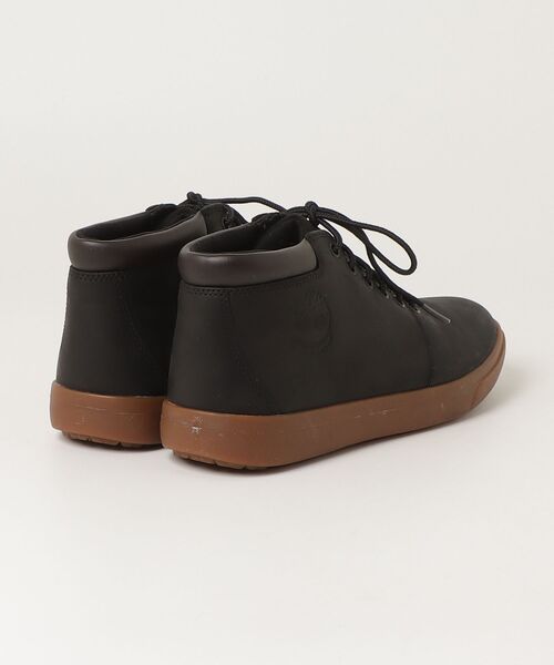「Timberland」 ハイカットスニーカー 25.5cm ブラック メンズ_画像2
