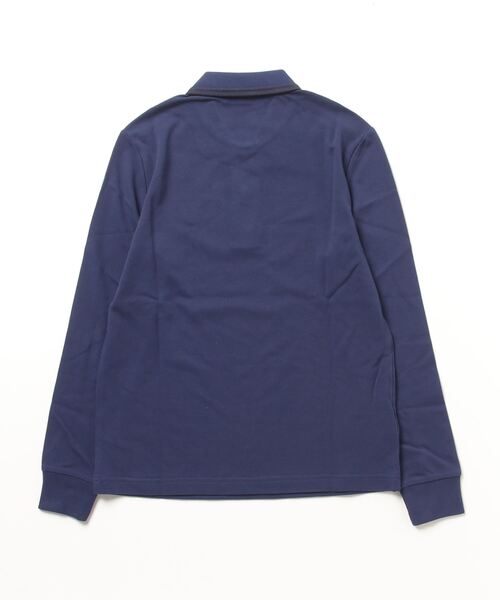 「FRED PERRY」 長袖ポロシャツ 10 ブラック レディース_画像2
