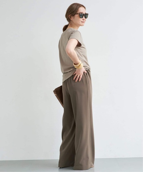 新品　Effortless パンツ　カーキ34 Deuxieme Classe（ドゥーズィエムクラス） パンツ *Effortless パンツ