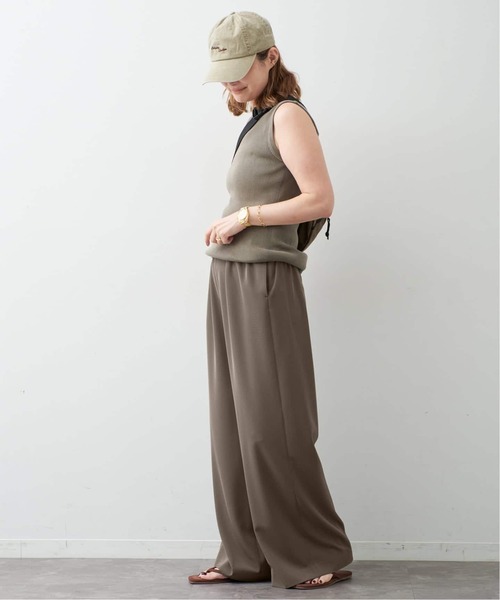 新品　Effortless パンツ　カーキ34 Deuxieme Classe（ドゥーズィエムクラス） パンツ *Effortless パンツ