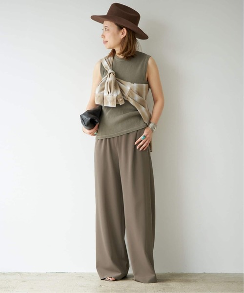 新品　Effortless パンツ　カーキ34 Deuxieme Classe（ドゥーズィエムクラス） パンツ *Effortless パンツ