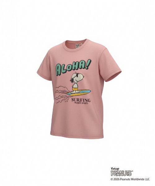 tシャツ サーフスヌーピープリントTシャツ メンズ レディース