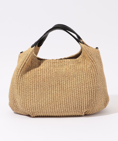 VIOLAd’ORO アバカ 2way ワンショルダーバッグ かごバック VIOLAd'ORO（ヴィオラドーロ） かごバッグ カゴバッグ アバカ製 2WAY