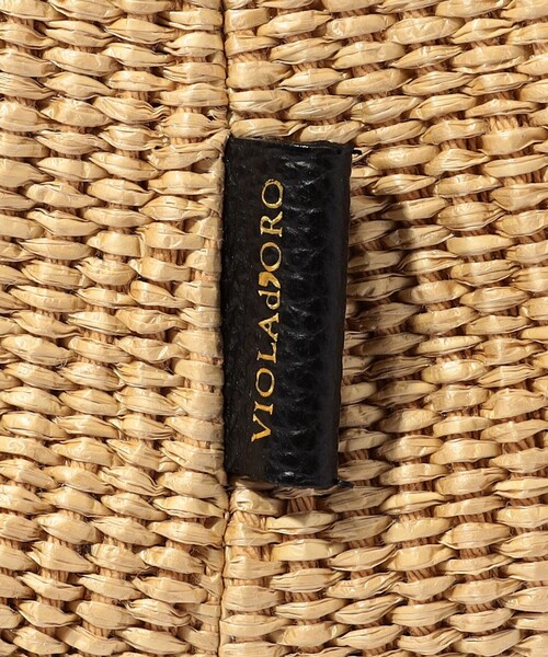 VIOLAd'ORO（ヴィオラドーロ） かごバッグ カゴバッグ アバカ製 2WAY