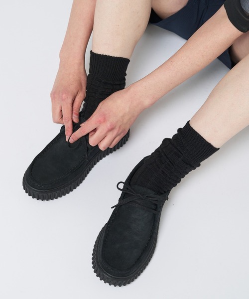 「Clarks」 シューズ UK7.5 ブラック メンズ_画像7