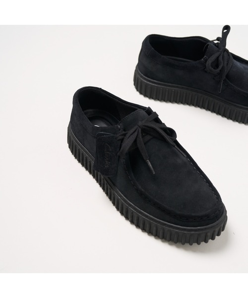 「Clarks」 シューズ UK7.5 ブラック メンズ_画像8