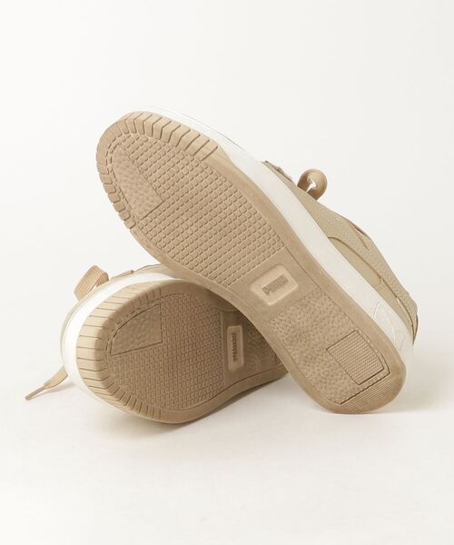 「PUMA」 ローカットスニーカー 25cm ベージュ レディース_画像3