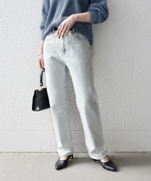 [SHIPS any] Denim брюки 40 темный темно-синий женский 