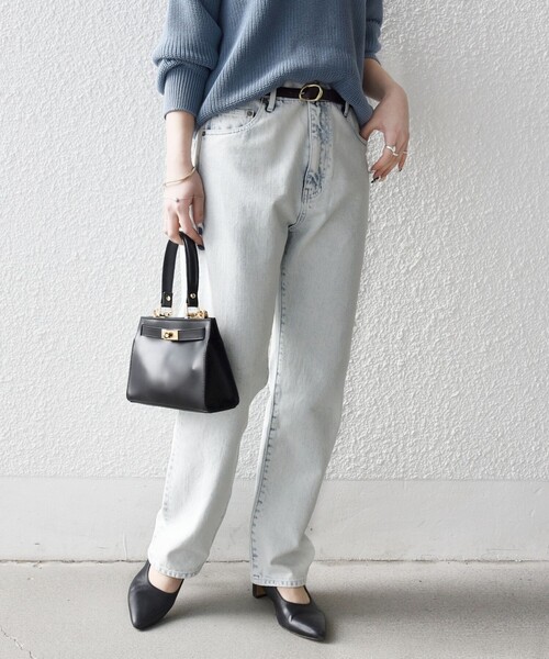 [SHIPS any] Denim брюки 40 темный темно-синий женский 