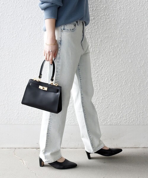 [SHIPS any] Denim брюки 40 темный темно-синий женский 
