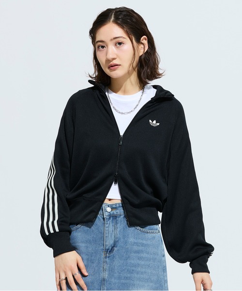 ニットトップ / トラックジャケット /アディダスオリジナルス adidas（アディダス） ジャージ ニット バルーン トラックトップ