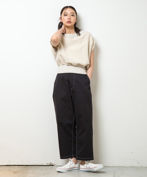 「SETTO」 パンツ 26inch ブラック メンズ_画像4