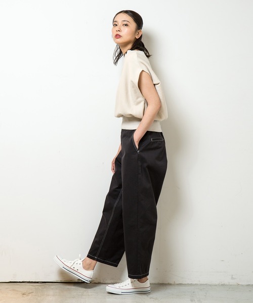 「SETTO」 パンツ 26inch ブラック メンズ_画像8