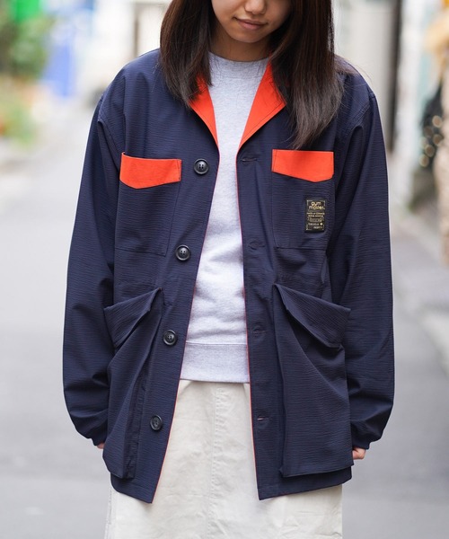 gym master（ジムマスター） カバーオール ストライプナイロン