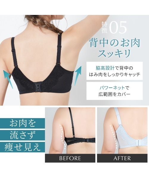 HEAVEN Japan ブラジャー 「涼しいノンパテッド風ブラ」SELFIT BRA