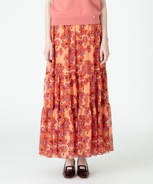 スカート 【LOULOU WILLOUGHBY】ドラマティックフラワーティアードスカート :57625128:ZOZOTOWN Yahoo!店 - 通販 - Yahoo!ショッピング
