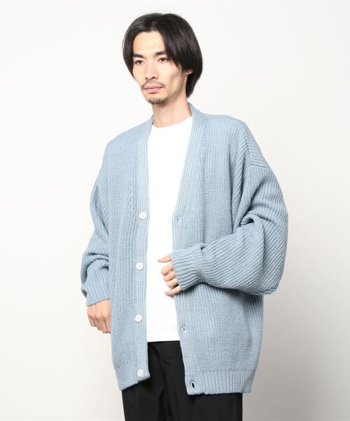 WESTSEA（ウエストシー） カーディガン モヘヤタッチ ボリューム