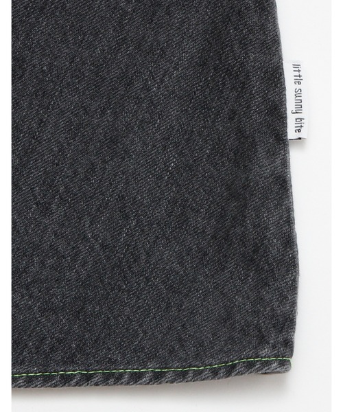 ドレス Puff sleeve denim dress_8