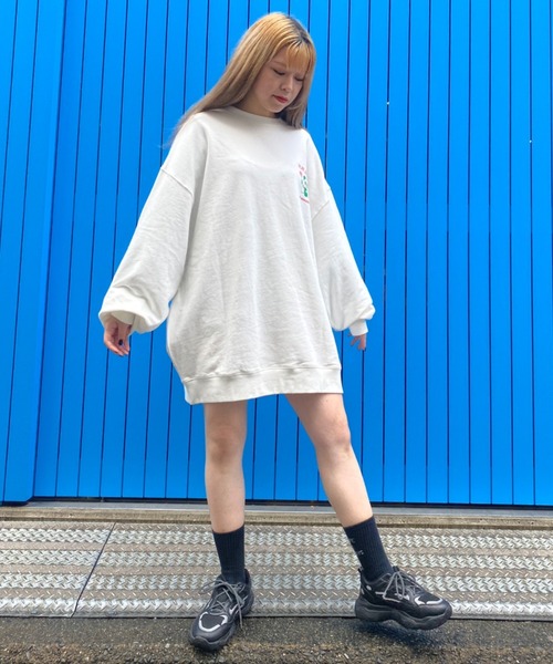 【最終値下げ】LiSA×Candy Stripper スウェットワンピース Candy Stripper（キャンディーストリッパー） スウェット CND MAHJONG