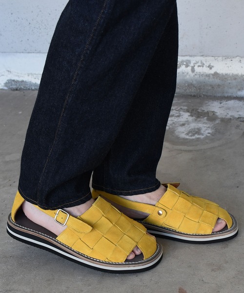 EARLE サンダル 「EARLE×JOHNBULL」別注メッシュサボサンダル