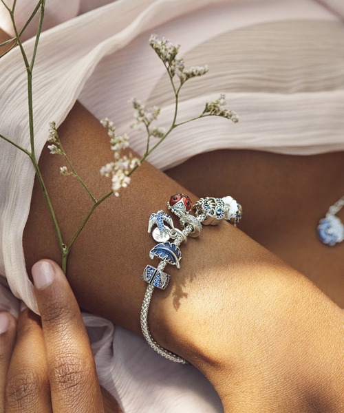 PANDORA（パンドラ） チャーム てんとう虫 ダングル チャーム