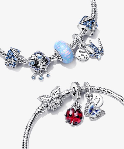 PANDORA（パンドラ） チャーム てんとう虫 ダングル チャーム