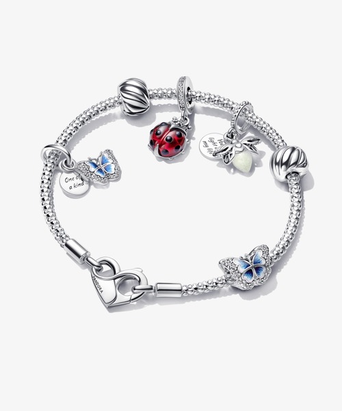 PANDORA（パンドラ） チャーム てんとう虫 ダングル チャーム