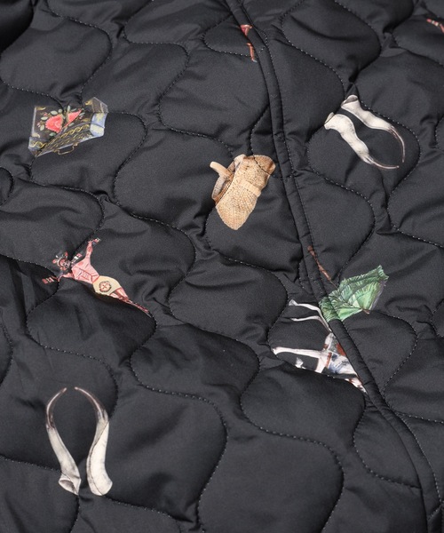 bedsidedrama ジャケット ブルゾン Barn Antique Quilting