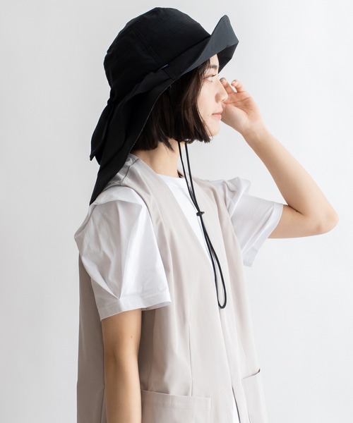 ★美品　ワンダフルワールド　ピコフリル　帽子　こげ茶 パイルワッペンCAP 5728335 (0821) | gossara(ゴサラ)