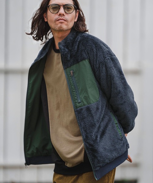 CAMBIO ブルゾン アウター mj9360- Boa x Nylon Reversible